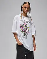 Urbanshop com ua Футболка жіноча Jordan Oversized Graphic T-Shirt (FV7119-100) РОЗМІРИ ЗАПИТУЙТЕ