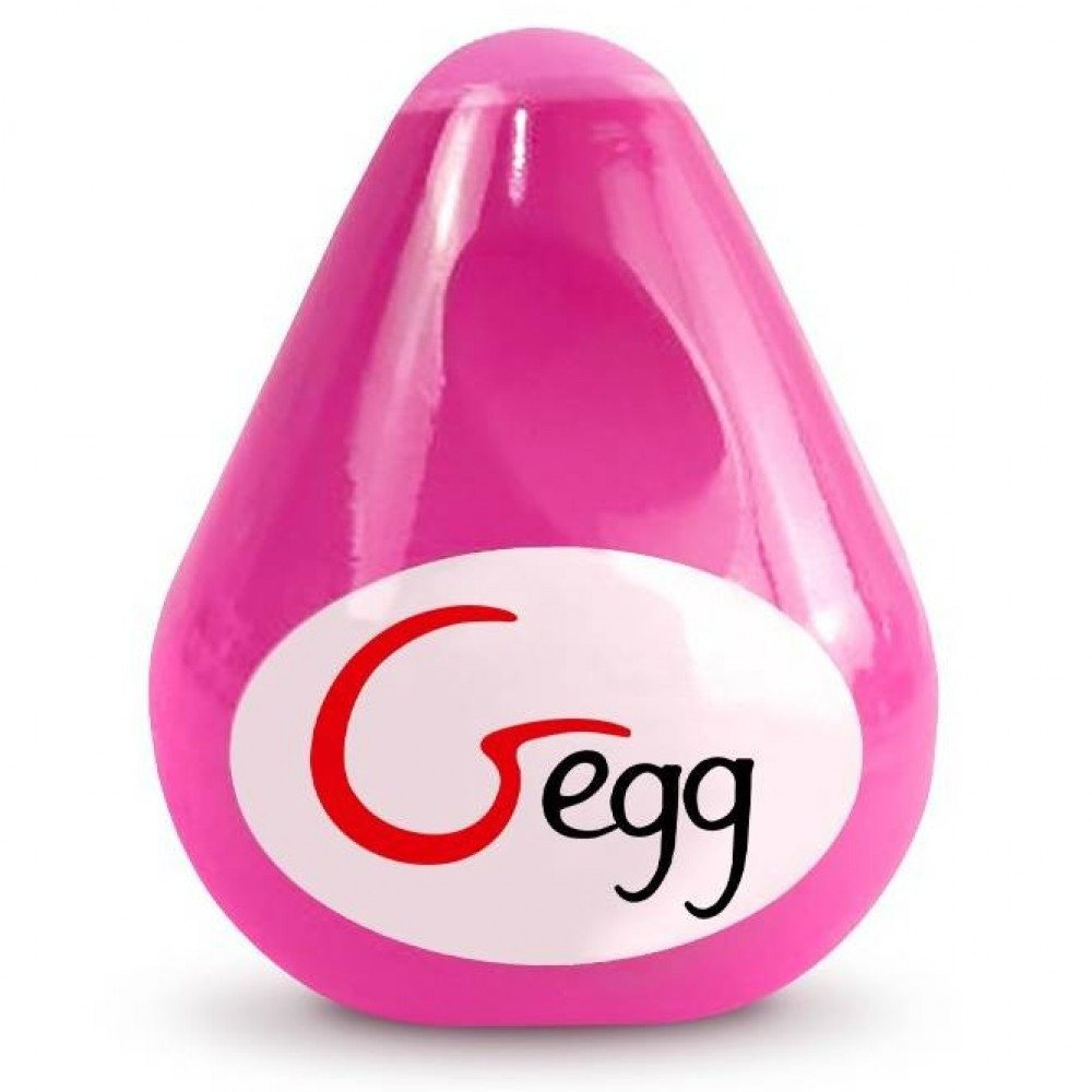 Мастурбатор Яйце багаторазовий NEW! Gegg - Рожевий (При покупці 3 ОД) подарунок за 1 грн