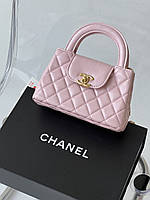 Сумка Chanel Kelly Bag пудровий (Premium)
