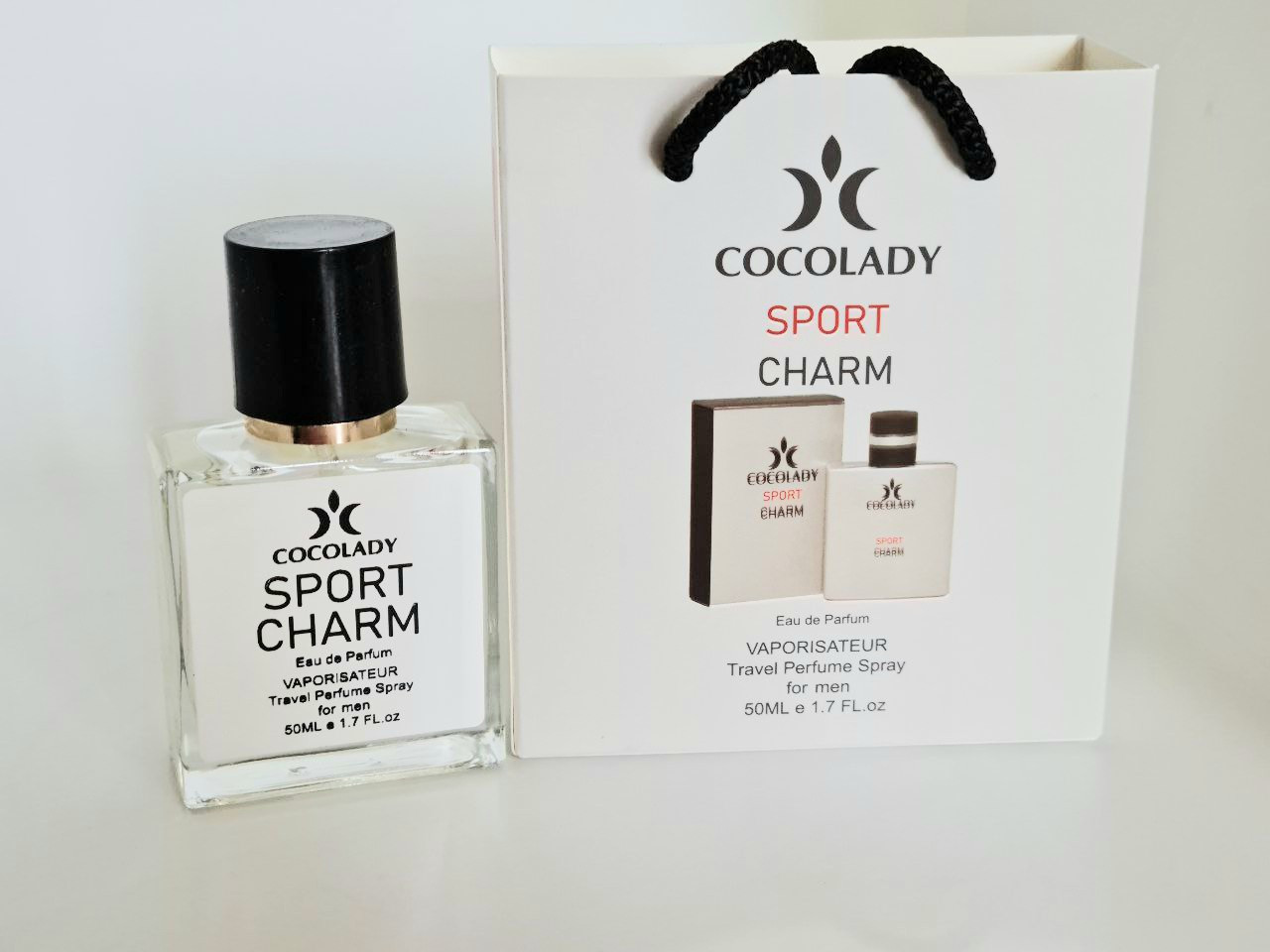 Парфумована вода для чоловіків Cocolady Sport Charm 50 мл (аромат схожий на Chanel Allure homme Sport), фото 1