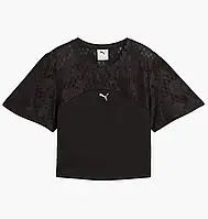 Urbanshop com ua Футболка жіноча Puma Lace Black (526776-01) РОЗМІРИ ЗАПИТУЙТЕ