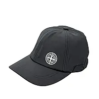 Urbanshop com ua Кепка Stone Island Black Cap With Contrasting Textured Logo Print (801599227-V0029) РОЗМІРИ