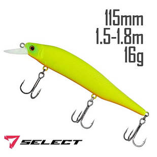 Воблер Select Messer 115SP 115mm 16.0g #01 (1.5-1.8m)