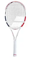 Urbanshop com ua Тенісна ракетка Babolat Pure Strike Lite Unstr White/Red/Black No Cover Gr2 (101408-323)