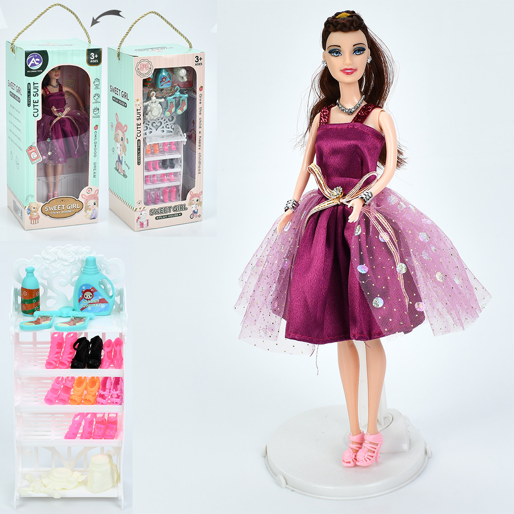 Лялька TG247A (30шт) 30см, аксесуари, взуття, в кор-ці, 15-35-15см, фото 1