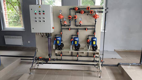 Станція дозування гіпохлориту натрію м.Львів- 2021