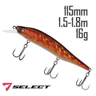 Воблер Select Messer 115SP 115mm 16.0g #43 (1.5-1.8m)