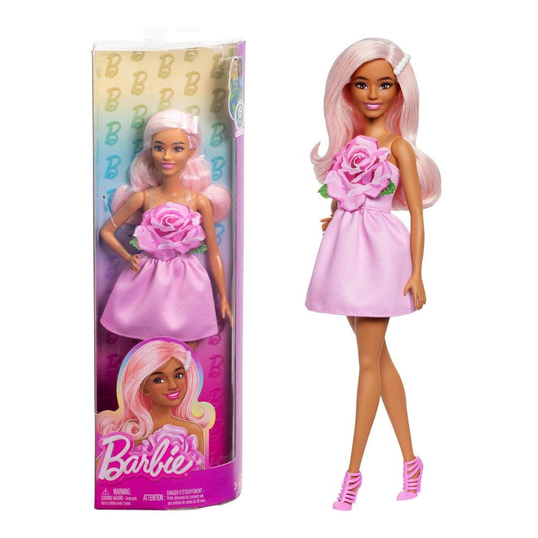 Лялька Barbie "Модниця" – рожева троянда, фото 1