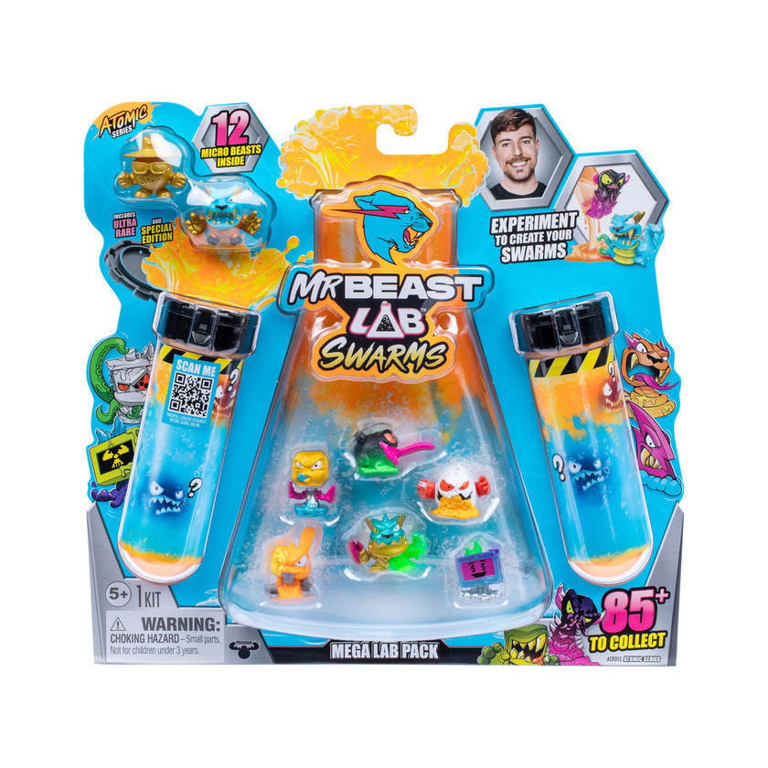 Лабораторія в пробірці Atomic Swarms 12, вид. 3. Ігровий набір ТМ "MrBeast Lab", фото 1