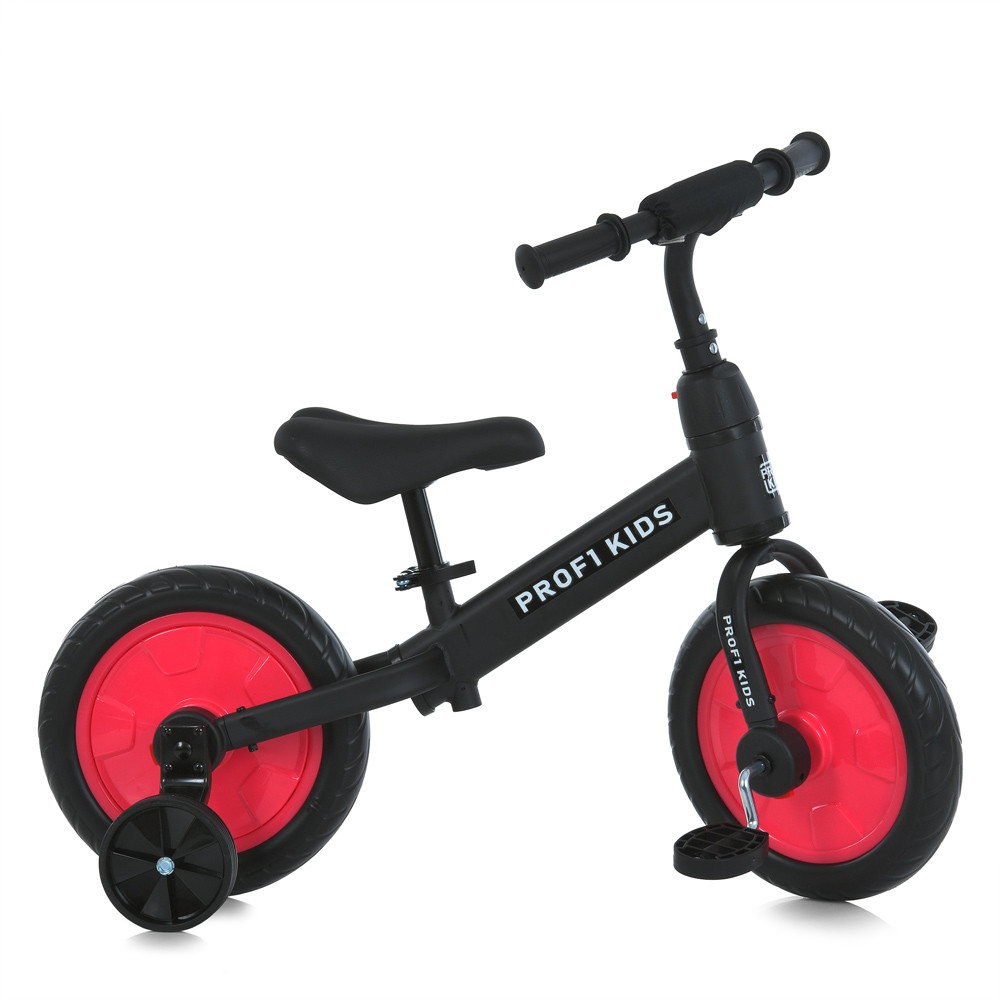 Велосипед-біговел дитячий PROFI KIDS 12 д. MBB 1012-3 (1шт) кол.EVA, 2в1, педалі, дод. колеса, ексцентрик, фото 1