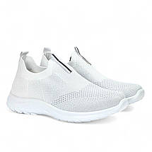 Підліткові мокасини Navigator текстильні (сітка) білі літні/весняні, фото 4