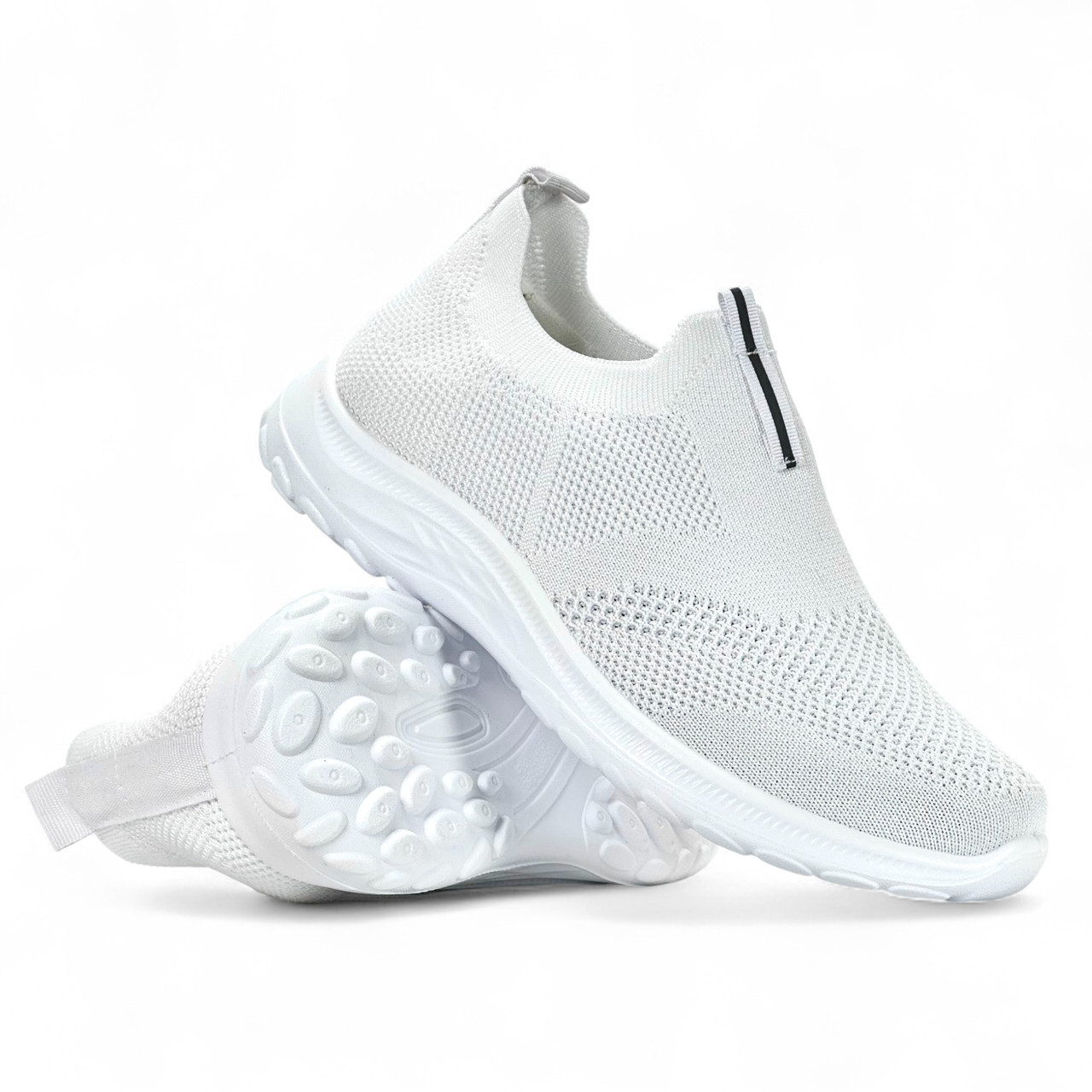 Підліткові мокасини Navigator текстильні (сітка) білі літні/весняні