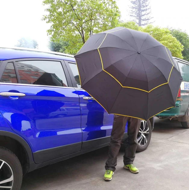 Преміальна автоматична парасоля XXL з антивітровою системою, фото 1