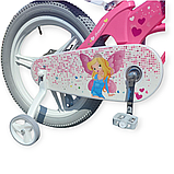 Дитячий магнієвий 18 Mars Princess велосипед із литими дисками рожевий для дівчинки, фото 5