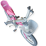 Дитячий магнієвий 18 Mars Princess велосипед із литими дисками рожевий для дівчинки, фото 4