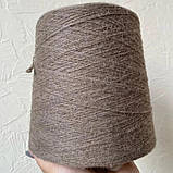 Пряжа меринос із спушеним яком Garzyak Millefili бежевий, 490 грамів, фото 3