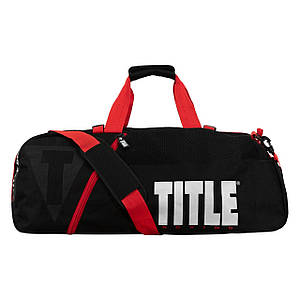 Спортивна сумка TITLE Boxing Champion Sport Bag/Backpack Black/Red