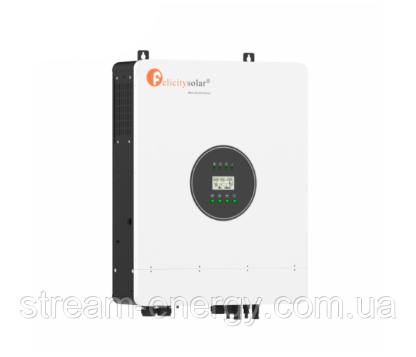 Гібридний інвертор Felicity IVEM 8KVA 48V RS485 MPPT(90-450) 150A(Parallel), фото 1