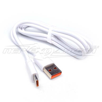 Кабель Type-C to USB 2.0 (білий), 1.0 м, фото 1
