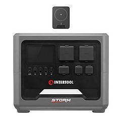 Станція зарядна портативна 1.8 кВт, 1536 Втч, LiFeP04, бездротова зарядка, знімний повербанк