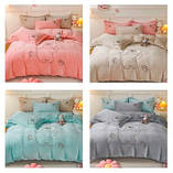 Велюрова дитяча постільна білизна, полуторний комплект теплої постільної білизни для дітей., фото 4