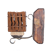 Люстра підвісна 3 свічки Е14 серії Fakel Джут 440723, купити в Києві, Україні, доставка