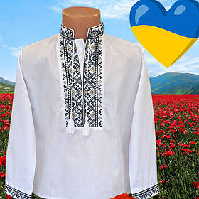 Вишиванка "Темний ліс" для хлопчиків 1/5 років; Гурт. Україна