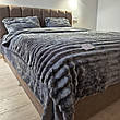 Велюрова постільна білизна Шарпей королівський Півтораспальний, фото 7