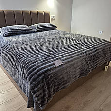 Велюрова постільна білизна Шарпей королівський Півтораспальний, фото 5