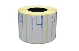 Термоетикетка 58x40 700 шт для вагів сітка препринт (втулка 41)