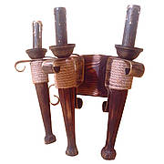 Бра настінне 3 свічки Е14 серії Fakel Джут 120723, купити в Києві, Україні, доставка