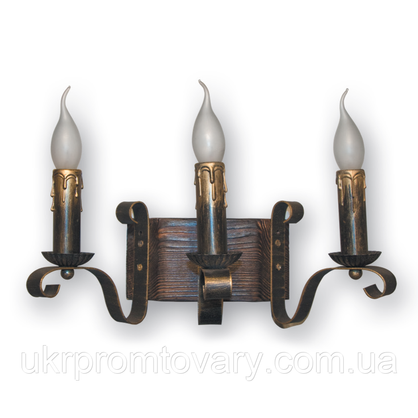 Бра настінне 3 свічки Е14 серії Lilia 120923, купити в Києві, Україні, доставка
