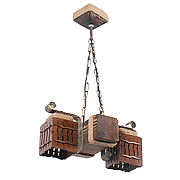 Люстра підвісна 2 плафони Е14 серії MINI шуба 163312, купити в Києві, Україні, доставка