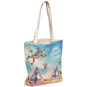 Еко - сумка з ручками 35*38см біла "Porto Madeira Santo" 3639-2 KNZ