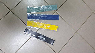 ОЧЕНКА! Набір фітнес-гумок для тренувань 5 шт./Еластичні гумки для спорту (Неповний комплект 3028), фото 2