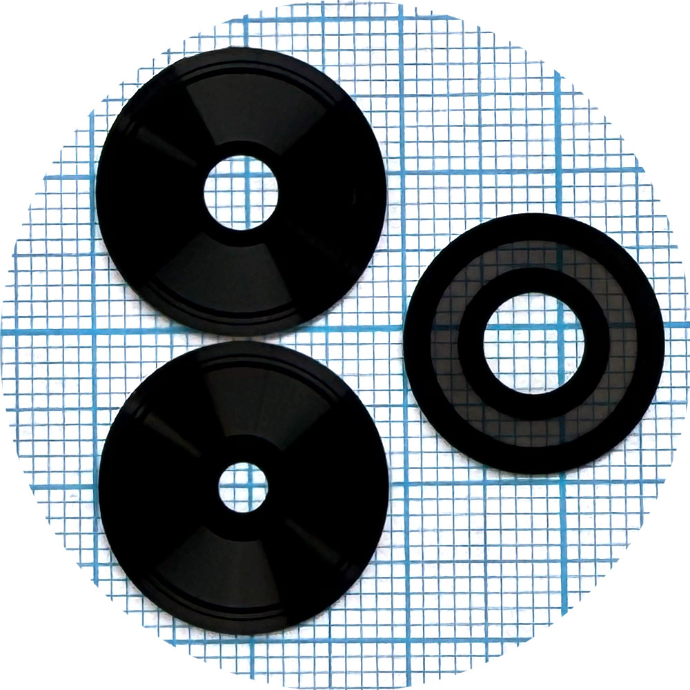 Скло камери Tecno Spark Go 2024 BG6, Spark 20C BG7n (комплект 3 шт), фото 1