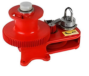 Лебідка стельова H-3500, 1588 кг, червона