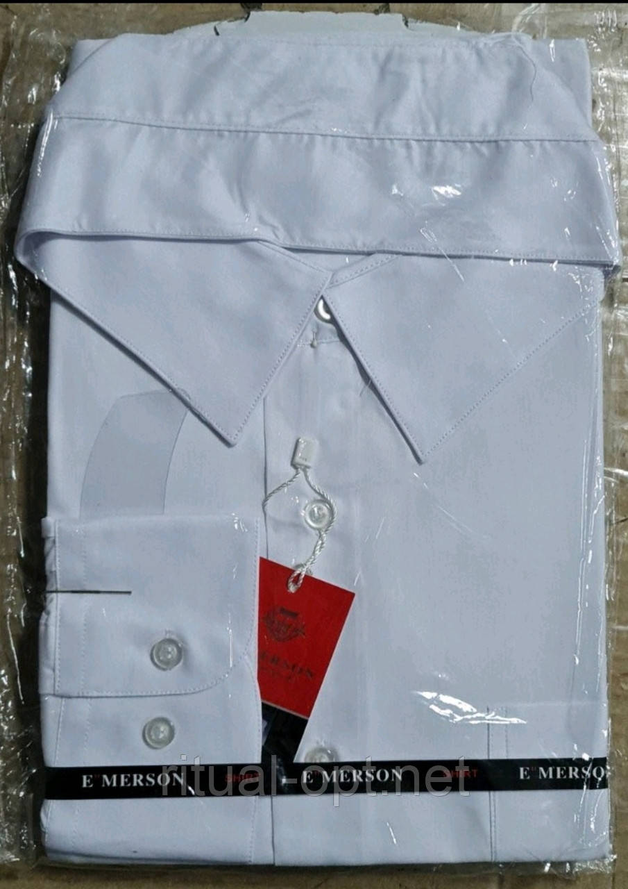 Сорочка біла на богатирів 47-52р., фото 1