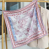 Хустка шовкова двостороння "Аврора" з абстрактим малюнком 205043, фото 2