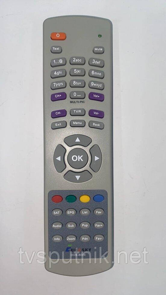 Пульт для тюнера Eurosat DVB-8004.