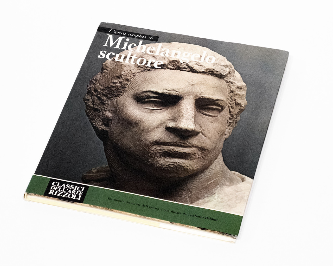 Книга L'opera completa di Michelangelo scultore. Збірка творів Мікеланджело «Classici dell’Arte» Rizzoli, фото 1