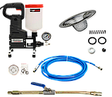 Ін’єкційний насос для смол (цементу) Profter DQ-9999 (1 л/хв 400 бар) для ремонту тріщин та пустот у бетоні, фото 10