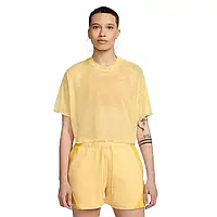 Urbanshop com ua Жіноча Футболка Nike Women Sportwear Air Aop Mesh Short-Sleeve Crop Top DV8245-795 (Оригінал)