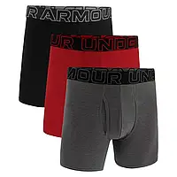 Urbanshop com ua Труси Underwear Boxers Under Armour Performance Cotton - Solid 6 3Pk Сірийg 1383889-025