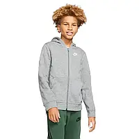 Urbanshop com ua Дитяча Кофта Nike Boys Sportwear Hoodie Full Zip Club BV3699-091 (Оригінал) РОЗМІРИ ЗАПИТУЙТЕ