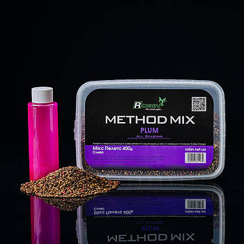 Прикорм METHOD MIX ROBIN ALL SEASON Plum 400g