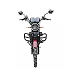 Мопед Musstang Alfa MT125-2 Мустанг альфа Бордовий, фото 4