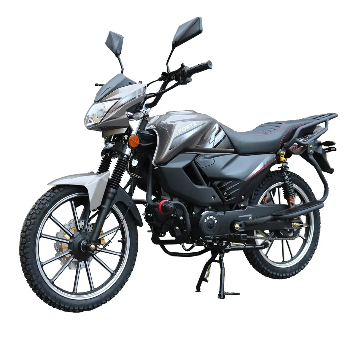 Мотоцикл ALFA FT125-LX Forte сірий, фото 1