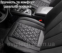 Универсальная мягкая накидка для сиденья автомобиля из искусственной кожи Evgitech