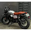 Мотоцикл Scrambler FT300-F6P Forte сірий, фото 4